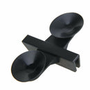 10pcs Black Plastic Divider Sheet Holder Suction Cup for Aquarium Fish Tank .