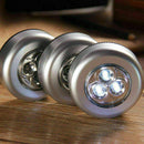 Super Bright LED Night Lights Push Small Circle flame Super adhesive self W3K7
