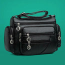 Fashion Women Shoulder Sling Bags PU Leather Multi-pocket Messenger Handbag