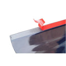 2Pcs Flexible PVC Car Rearview Mirror Rain Shade Rainproof Blades Black