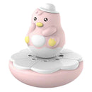 Cute Chick Tumbler Magnetic Catch Insects Game Kids Development Toys Pink