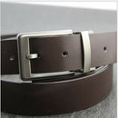 2x Reversible Belt Buckle Single Prong Rectangular Pin Buckle Replacements