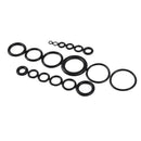 495PCS 36 Sizes O-ring Kit Black&Green Metric O ring Seals Rubber O ring Ga U9X4