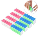4-Way Nail Buffer Nail Shiner Sponge Nail Files Sanding Blocks - 10Pcs