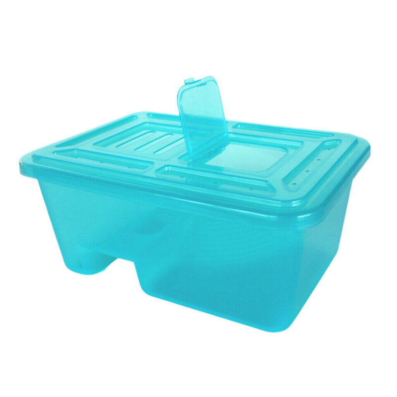 1pcs Plastic Reptile  Tortoise Turtle Tank Terrariums Box Vivarium Box