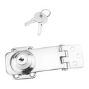 Door Security Guard Latch Bolt Gate Lock 304 Stainless Steel Window Loaded