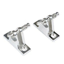 2Pcs Bimini Top 316 Stainless Steel Deck Hinges with Pin Fitting 90 Degree  N4F3