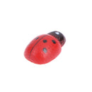 100PCS/Lot Red Wooden Ladybug Sponge Self-adhesive Stickers Cute Baby