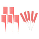 10x ABS Plastic Heat-resistant Weave Highlighting Foiling Hair Comb Styling