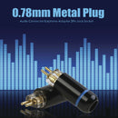 For UM3X W4R UE18 Audio Connector Earphone Adapter 2Pin Jack 0.78mm Metal Plug