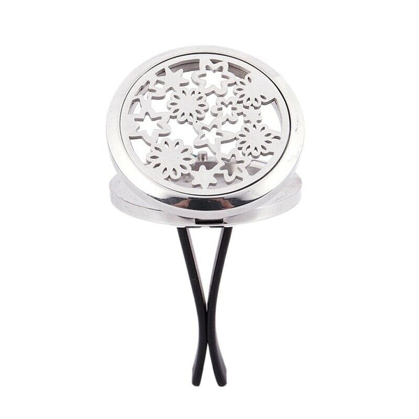 Office&Car Perfume Essential Oil Diffuser Locket With Vent Clip Aromatherap V9L9