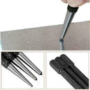 3pcs Non Slip Center Punch Pin Set Alloy Steel Metal DIY Wood Marking Tool T2S5