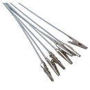 Photo / Memo / Card Holder has 8 Pliers Wire Metallic Crocodiles Clips in B