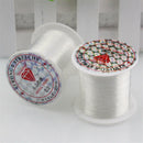 22M 0.5mm Crystal Cord String Jewelry Beading Thread Fishing Line Labor Test