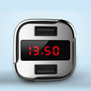 Smart car with display charger / dual usb car charger