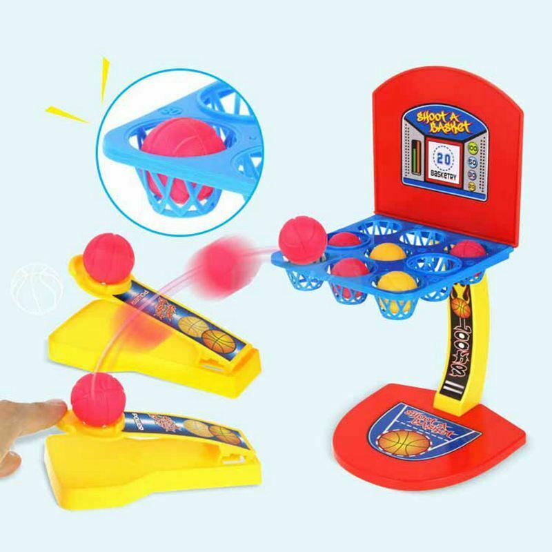 Kid's Desktop Game Mini Shooting Basketball Sports Game Educational Toys In M8E8