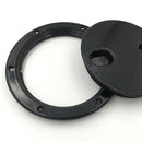 Yacht Boat RV Black 6" Access Hatch Cover Twist Screw Out Deck Plate
