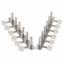 6R+6L 12 String Acoustic Guitar Tuning Key Peg Machine Head String Tuner M8Q7