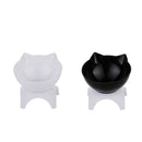 2x Cat Elevated Bowls Raised Food Containers Small Animals Cats Kittens Teddy