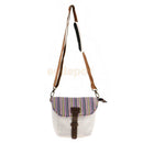 Canvas PU Leather Trim DSLR SLR Shockproof Camera Shoulder Messenger BagÃ‚Â­