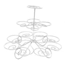 3 levels 13 - Cup display metal support to small cake Cupcake Christmas tre