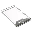 2.5 inch Transparent SSD HDD Case SATA to USB 3.0 Micro-B Adapter Enclosure