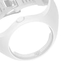 Silicone Wrist Band Strap Holder with Clasp for Polar M200 Sport Watch White
