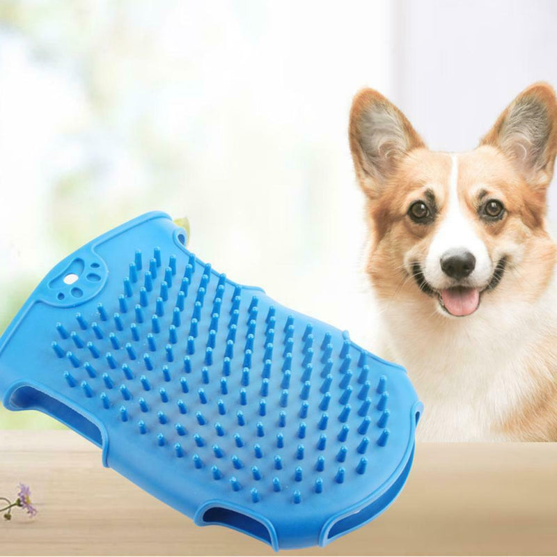 Cat Hair CQWO Brush Gloves Grooming Bath Silicone Beauty Massage Pet Cleaning