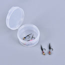 6PCS Trout Bluegill Fishing Lures Brass Bead Head Nymph Fly Fishing Hook Bai Gw