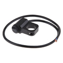 Waterproof 25mm 1" Motorcycle Handlebar Headlight ON/OFF/ON Switch Black