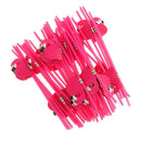 25pcs Pink Holiday Plastic Bendy Xmas Birthday Party Flamingo Drinking Straws