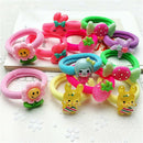 10x Cartoon Candy Color Hair Band Headwear kids Girl Hair Accessoriess Gift BX