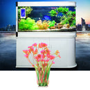 6x Artificial Aquarium Plants Landscaping Plastic Plant For Fish Tank Decor