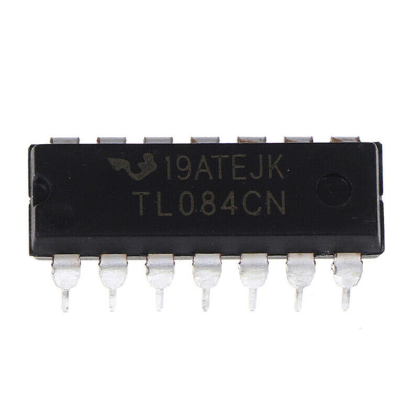 10 PCS TL084CN Inline DIP-14 Quad Operational Amplifier JFET Linear Buffer U Ew