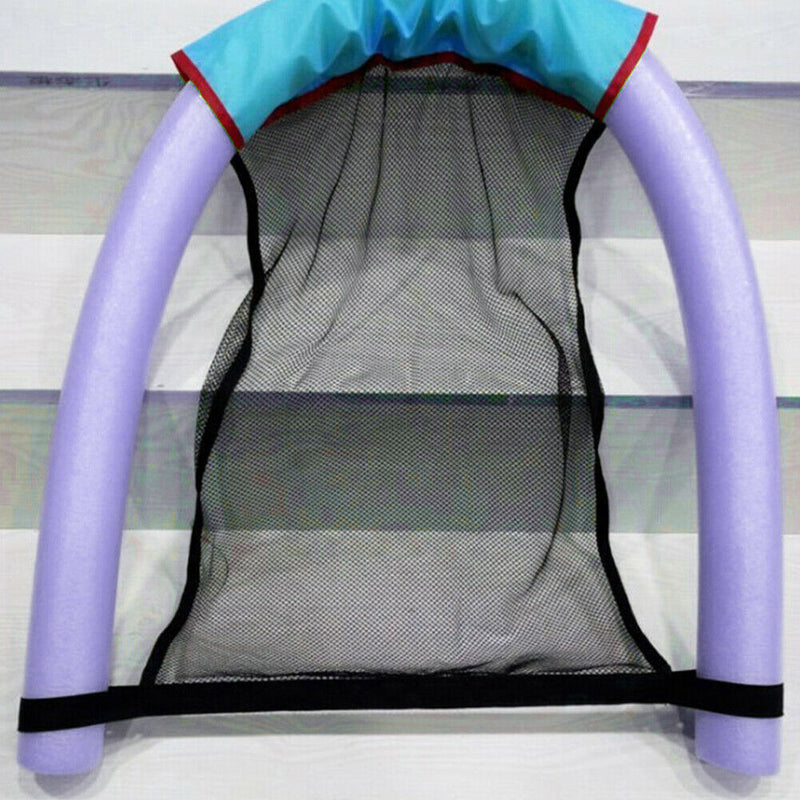 Children Swimming Floating Chair Pool Bed Seat Kids Float Ring Noodle Net