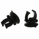 Aquarium Fish Tank Suction Cup Glass Cover Plastic Clips Black 10 Pcs H6G4