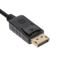 1.8m DisplayPort Male to HDMI Male 1080P Video Converter Adapter Cable A