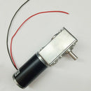 24V DC Worm Gear Reducer Powerful High Torque Motor Reverse Gearbox Door Ro