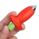 Nice Strawberry Stem Leaves Huller Remover Removal Fruit Corer Kitchen Tool