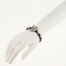 Men Wolf Head Crystal Unisex Adjustable Fashion Braid Bracelet Beads Bangle