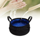 8.5L Outdoor Portable This Washbasin Wash Camping Folding Pot Camping Cookw J6T1
