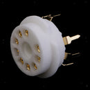 1 Piece 9-pin Vacuum Tube Sockets Connect With GZC9-B-G 12AX7,12AT7,12AU7, ECC83