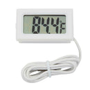 Electronic Digital Thermometer Fish Tank Temperature Measure Tool (White) A