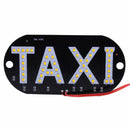 Car Yellow 12V 45 LED Cab Taxi Roof Sign Light Inside Windscreen Lamp 1.5M Cable