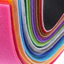 40pcs Colorful Non-Woven DIY Crafts Felt Fabric Kids Sewing Accessories