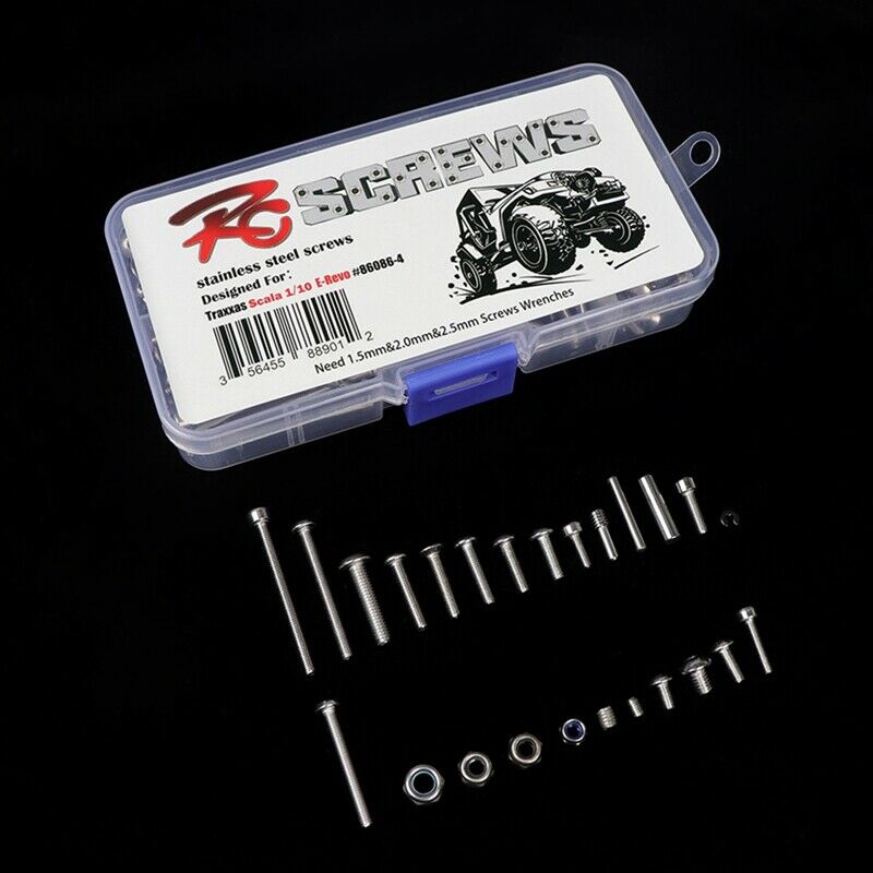 RC Cars M2 M2.5 M3 M4 Stainless Steel Hexagon Socket Head Cap Screws Nut Se H3U7