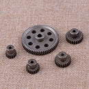Steel Differential Main Gear Motor Pinion Cogs Set fit for HSP 1/10 Racing Cars