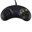 Classic Retro 6 Buttons Wired Handle Game Controller Gamepad Joystick Joypa I7G3