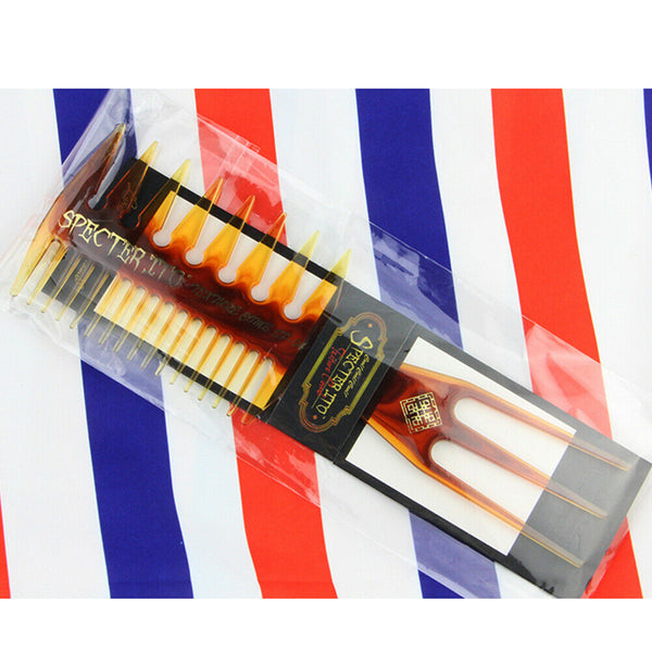 Oil Head Comb Three-sided Fish Insert Combs Bottom Fork Comb Plate Brush