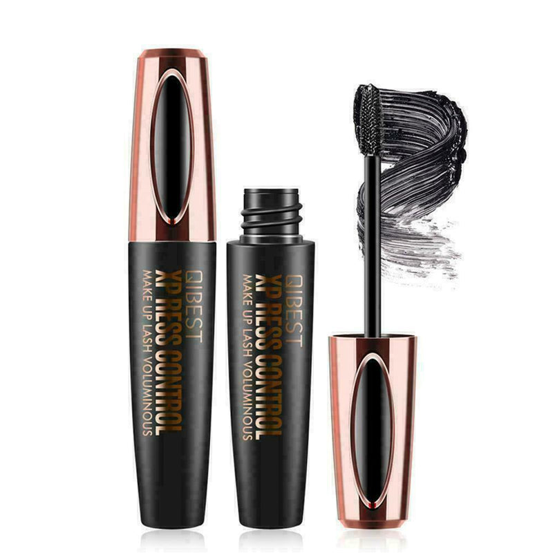4D Make-Up Silk Fiber Lash Mascara Eyelashes Waterproof Long Extension Long M7E9